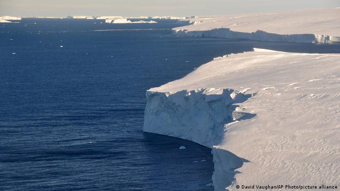 Placas de hielo en la Antártida. Foto: DW