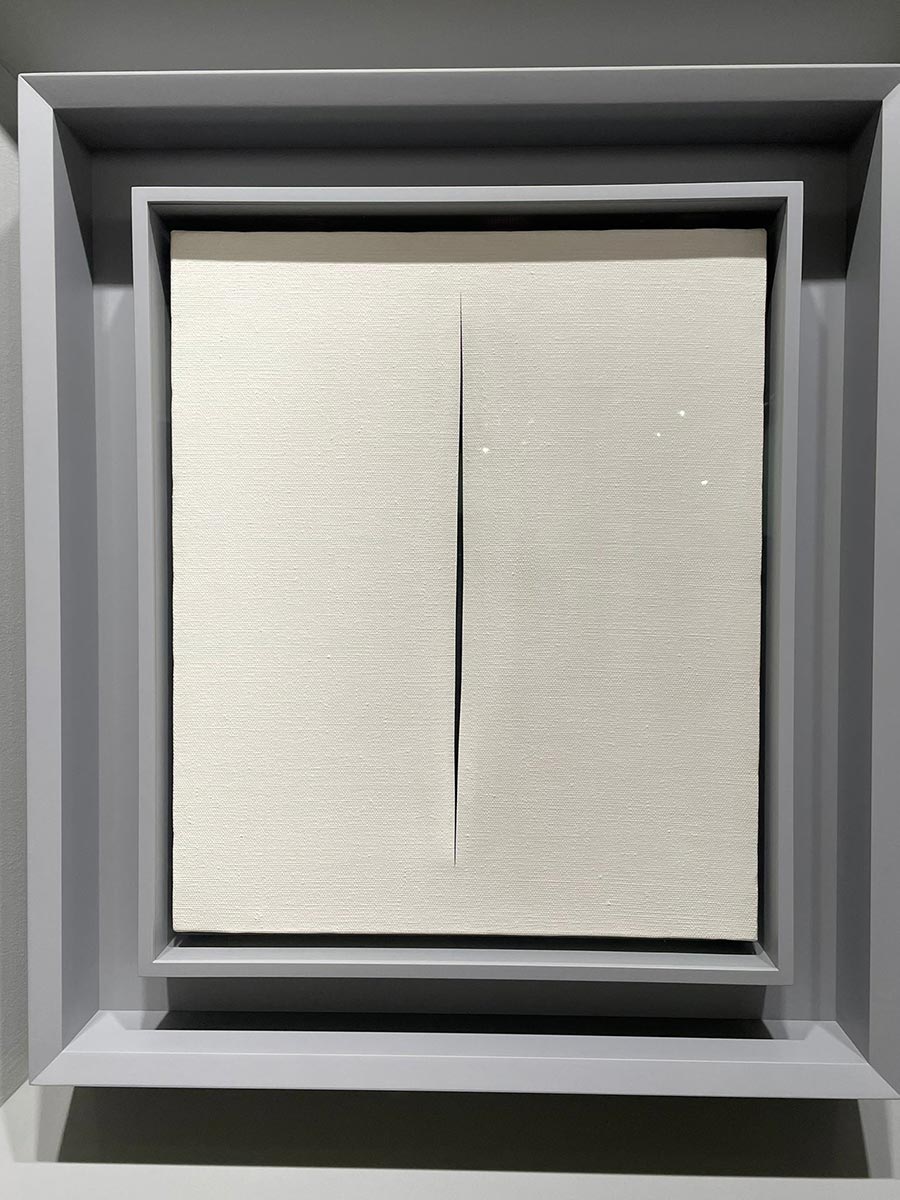 9. Lucio Fontana