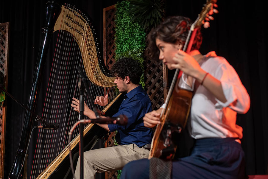 Micaela Núñez y Alexander Da Silva. Cortesía