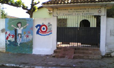 Colegio y escuela Luis Caminos de San Lorenzo. Foto: Gentileza