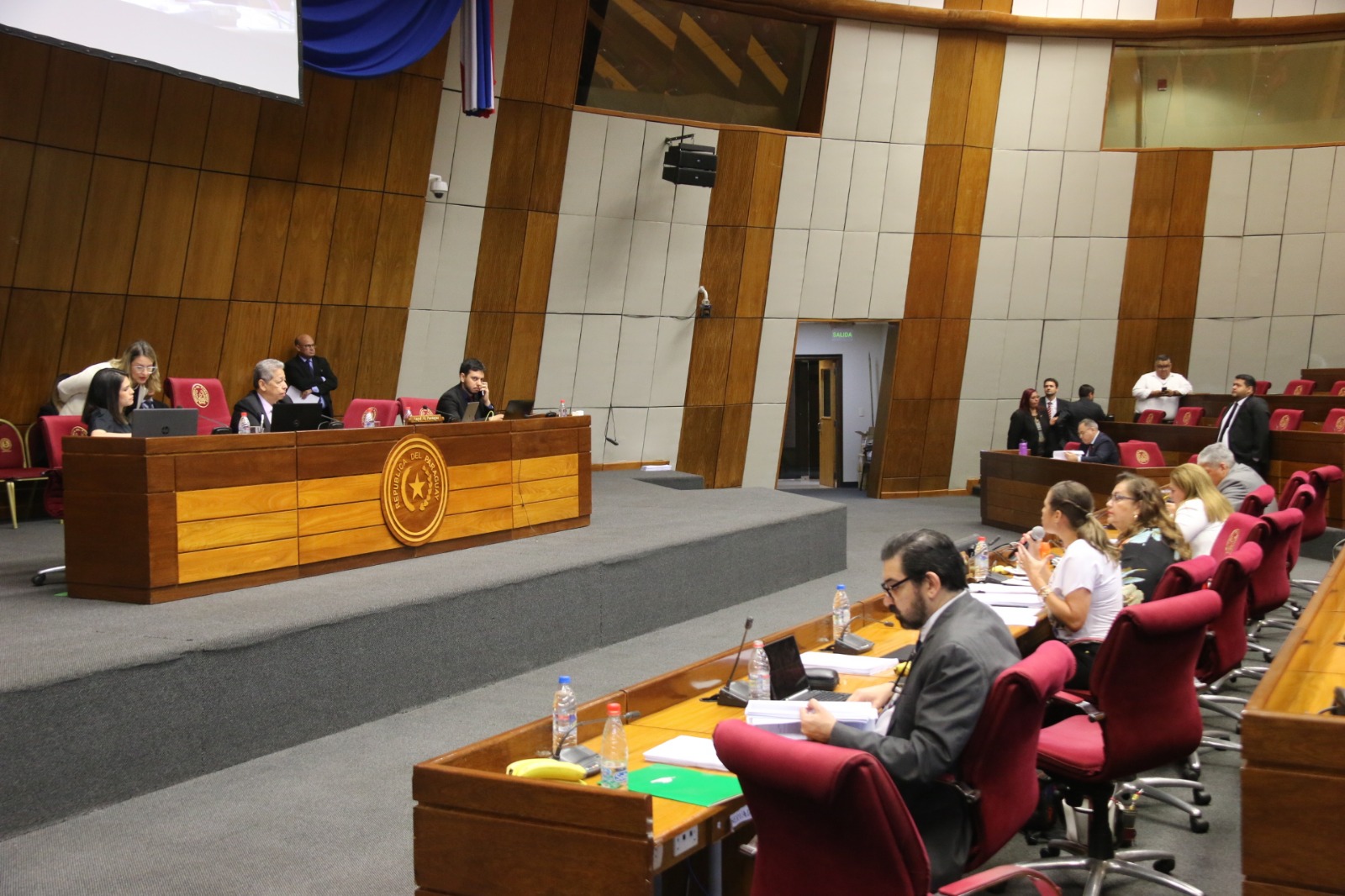 Última sesión de la Comisión Permanente. Foto: Gentileza.