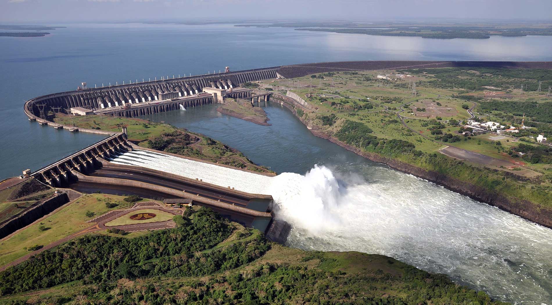 Hidroeléctrica Itaipú Binacional. Foto: Archivo.