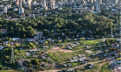 El Parque Caballero desde el aire © Fotociclo