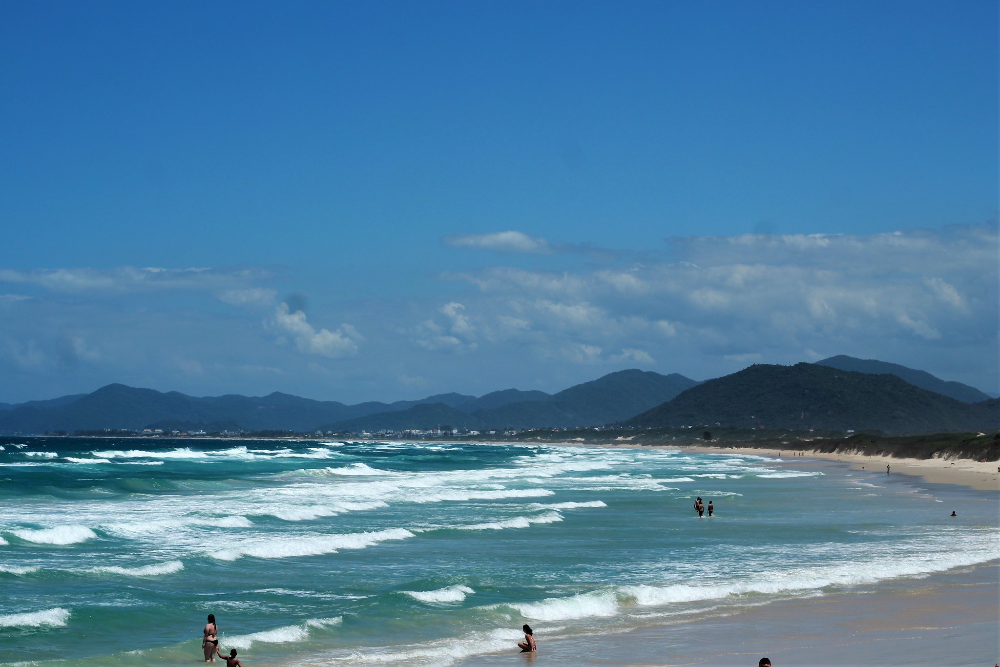 Playa Ingleses Floripa. Foto: Gentileza