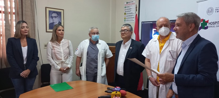 El Dr. Juan Manuel Fernández Valdovinos, quien, hasta la fecha, se desempeñó como jefe de consultorio del servicio, asumió como nuevo director del Hospital de Trauma. Foto: Prensa Salud.