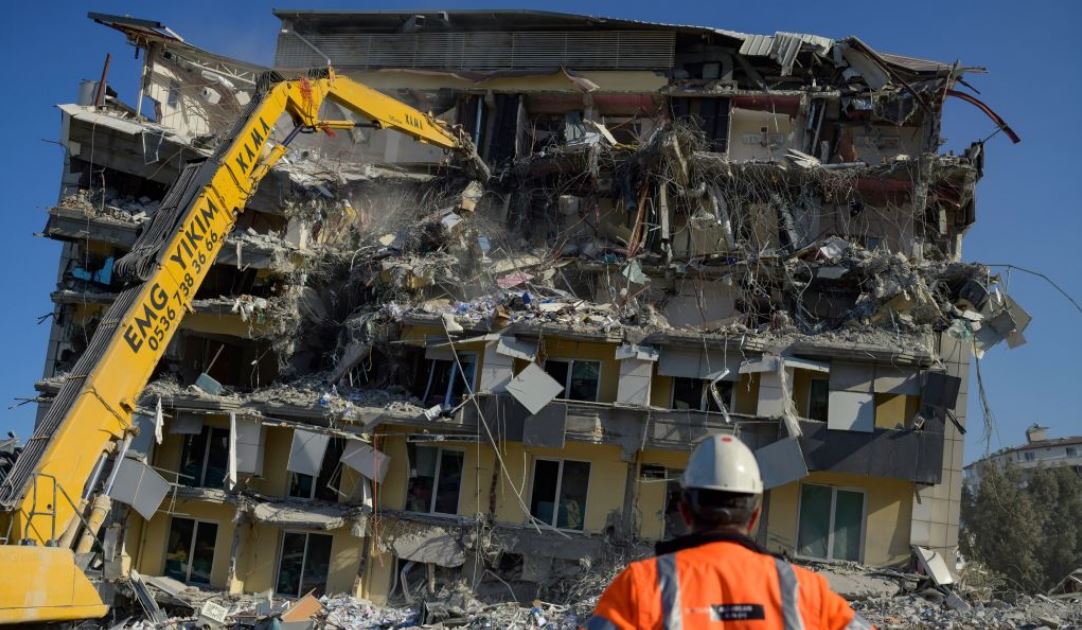 Terremoto en Turquía. Foto: BBC