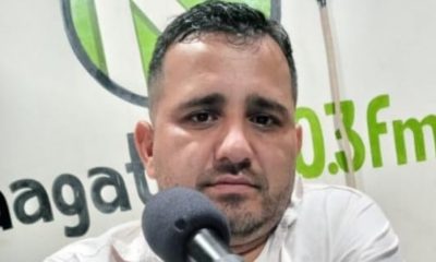 Periodista Fidel Villalba. Foto: gentileza.