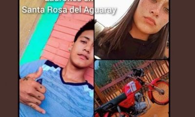 Internautas señalan a esta joven pareja como cómplices de los asaltos en motocicleta. Foto: Liberación Noticias