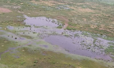 Zona de intervención para profundiación del río Pilcomayo. Foto: MOPC