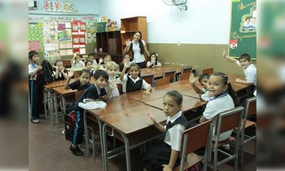 Inicio de clases. Foto: Archivo