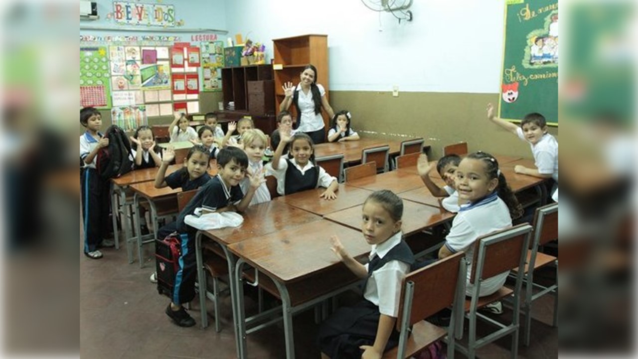 Inicio de clases. Foto: Archivo