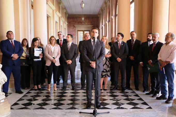 El anuncio fue realizado en conferencia de prensa. Foto: IP.