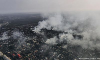 Nueve de las naves no tripuladas fueron tumbadas en el espacio aéreo de Kiev, mientras que otros dos drones impactaron dejando al menos dos muerto. Foto: DW