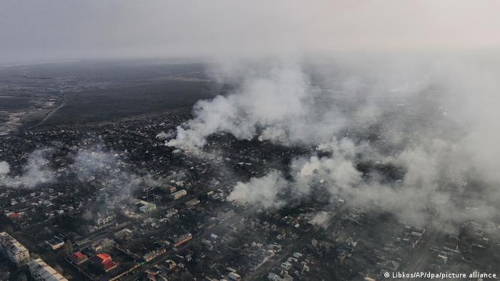 Nueve de las naves no tripuladas fueron tumbadas en el espacio aéreo de Kiev, mientras que otros dos drones impactaron dejando al menos dos muerto. Foto: DW