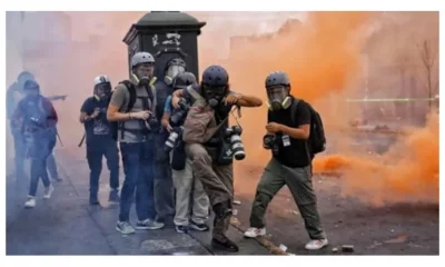 Violencia contra periodistas. Foto: SIP