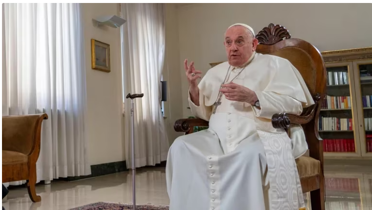 Papa Francisco en la Casa de Santa Marta. Foto. Infobae