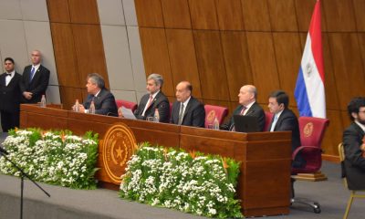 Juramento de Emiliano Rolón como fiscal general del Estado. Foto: Gentileza.