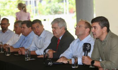 Acto político en el Comité Olímpico Paraguayo (COP). Foto: Gentileza