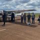 Entrega de la aeronave. Foto: Ministerio Público.