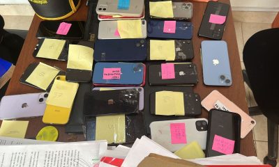 Los celulares incautados son devueltos a quienes acrediten ser dueños con la documentación correspondiente. Foto: Ministerio Público.