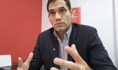 Jorge Mongelós, gerente financiero Solar Banco. Foto: Gentileza