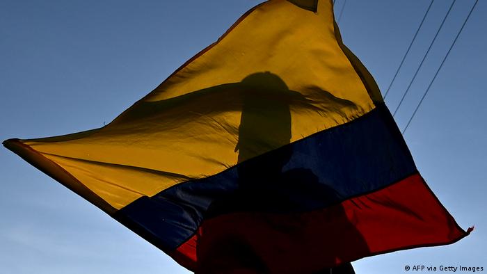 Bandera de Colombia. Foto: DW