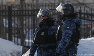 Policías rusos. Foto: DW