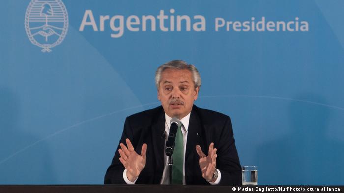 Alberto Fernández. Foto: DW