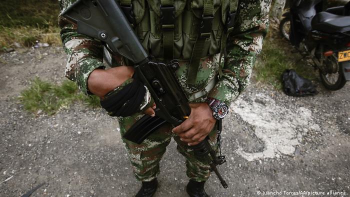 Soldado colombiano. Foto: DW