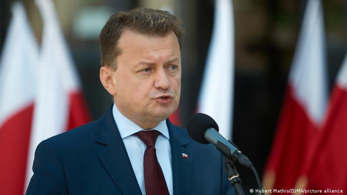 Mariusz Blaszczak, ministro polaco de Defensa . Foto: DW. Archivo