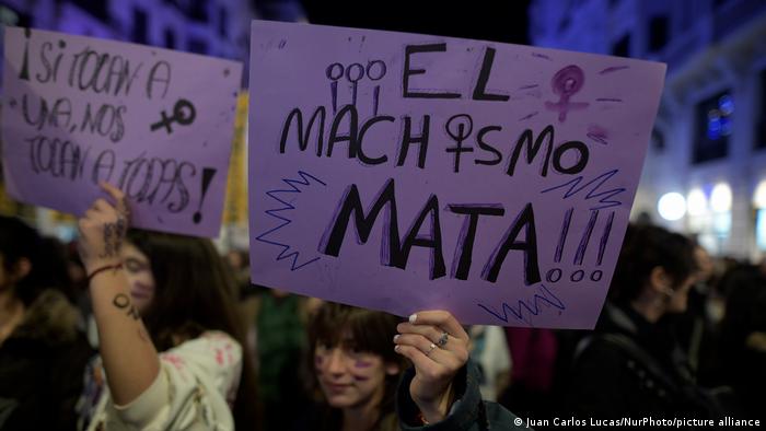 Machismo. La desigualdad entre mujeres y varones es heredado, afirman. Foto: DW