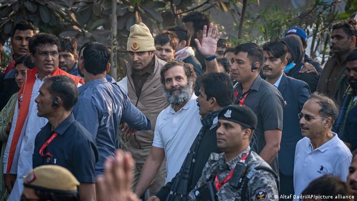 Rahul Gandhi, líder opositor de India. Foto: DW