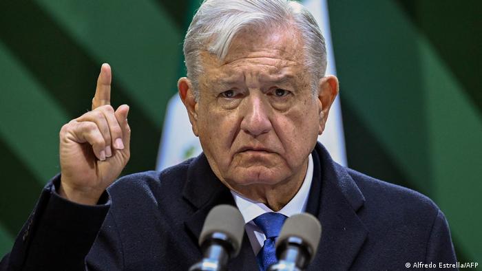 Andrés López Obrador, presidente de México. Foto: DW