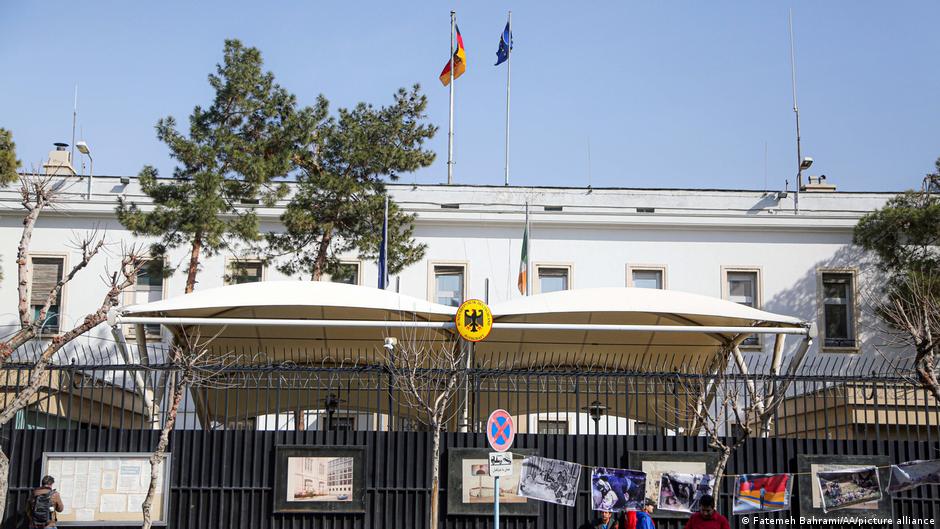 Embajada de Alemania en Teherán. Foto: DW