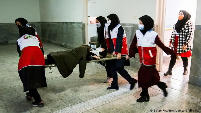 Niñas envenenadas en Irán. Foto: DW