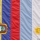 Bandera de Ecuador y Argentina. Foto: DW