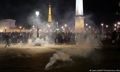 Protestas en Francia. Foto: DW.