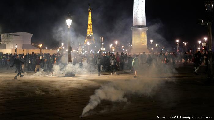 Protestas en Francia. Foto: DW