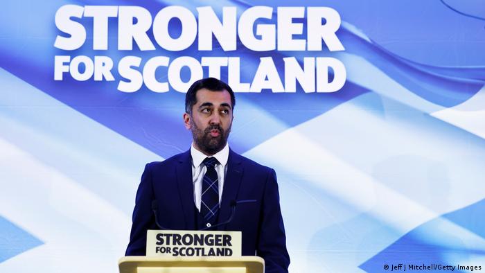 Humza Yousaf, nuevo jefe del Gobierno de Escocia. Foto: DW