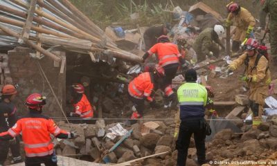 Alud en Ecuador. Foto: DW