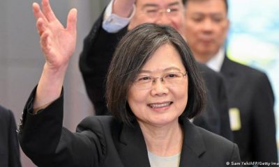 Presidenta de Taiwán, Tsai Ing-wen. Foto: DW.