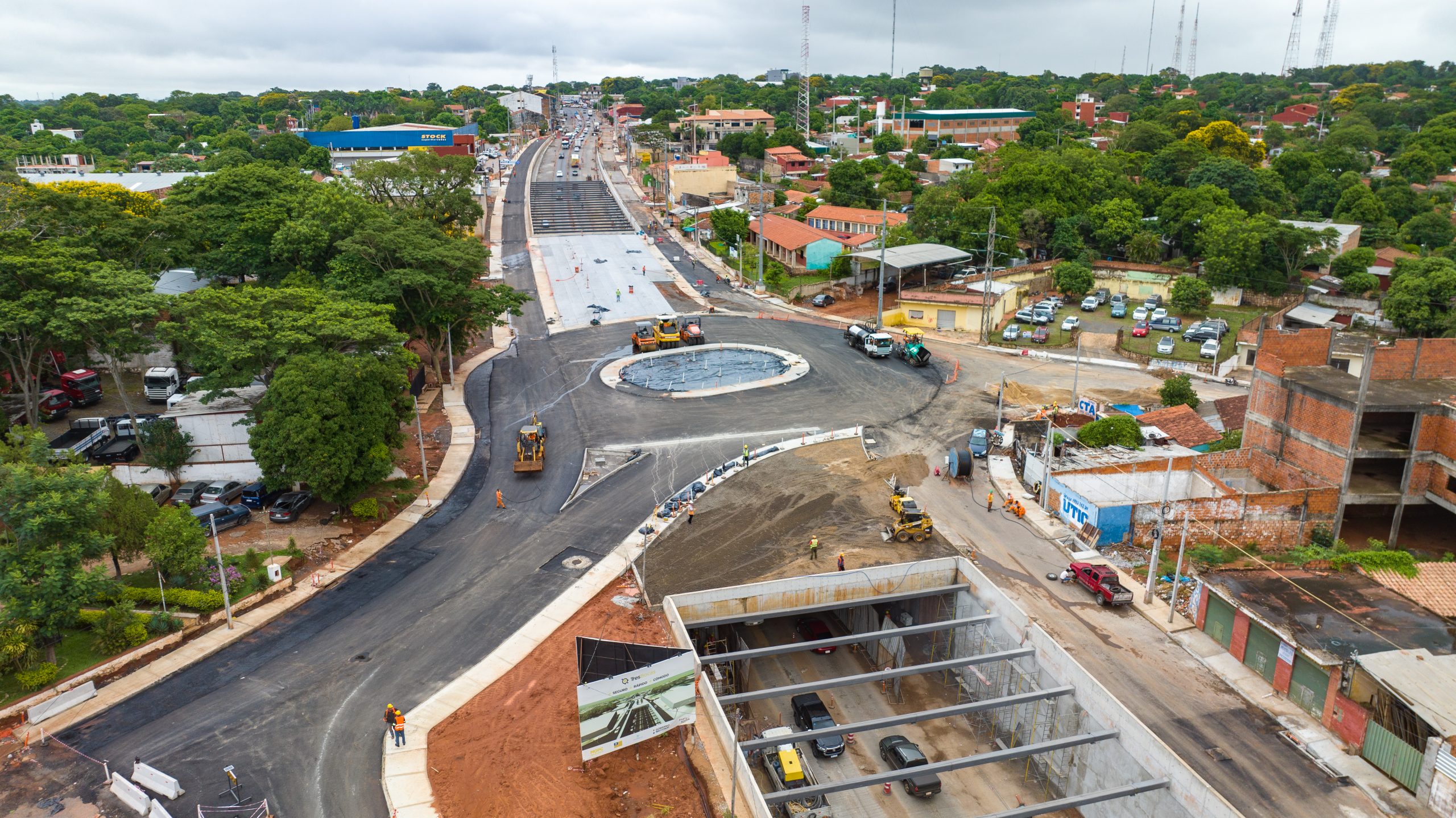 Cruce Tres Bocas. Foto: MOPC.