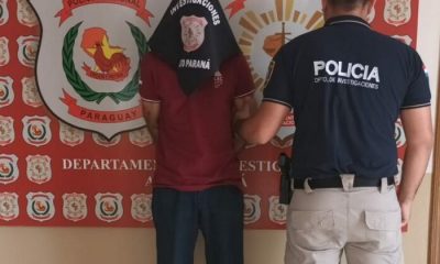 El hombre fue detenido. Gentileza