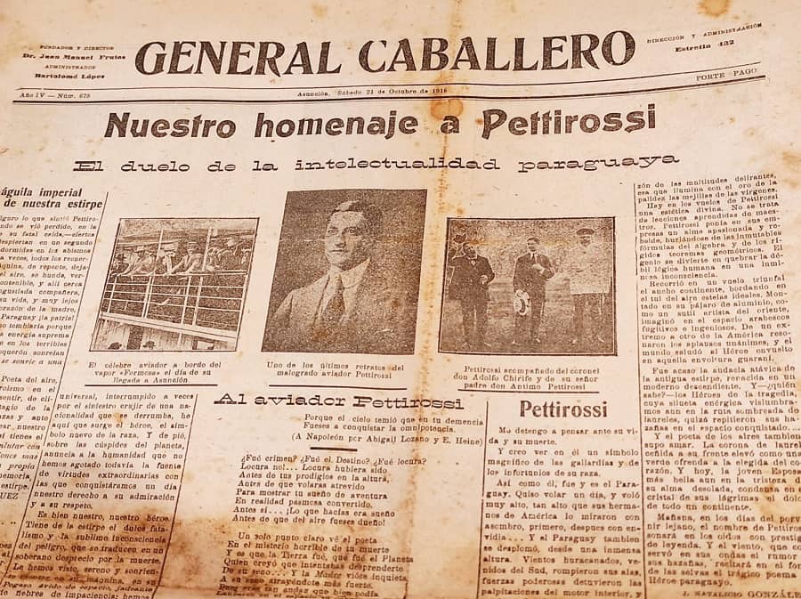 Diario General Caballero. Cortesía