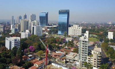 Enclave financiero de la ciudad de Asunción. Foto: Gentileza.