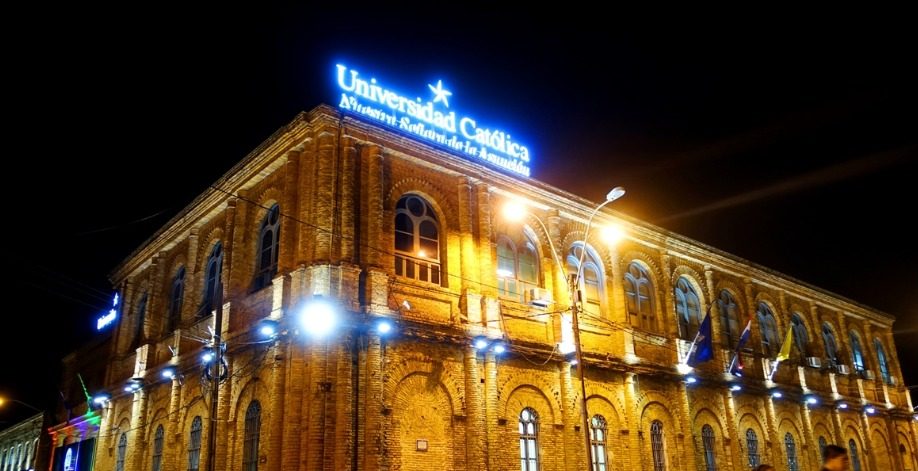 Rectorado de la Universidad Católica "Nuestra Señora de la Asunción". Foto: Gentileza