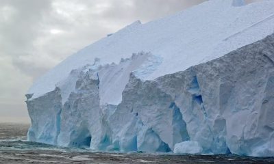 Frente de hielo en la Antártida. Universidad de Harvard. Foto: Europa Press