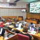 Sesión de la Cámara de Senadores. Foto: Gentileza