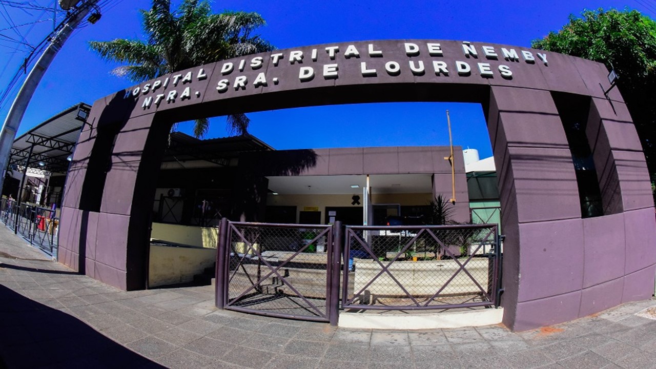 Hospital de Ñemby. Foto: Prensa Salud