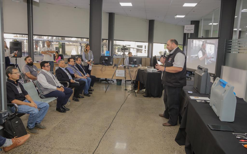 Las auditorias técnicas fueron encabezadas por Fausto Von Streber. Foto: Gentileza.